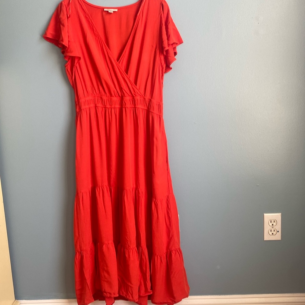Lovely orange dress